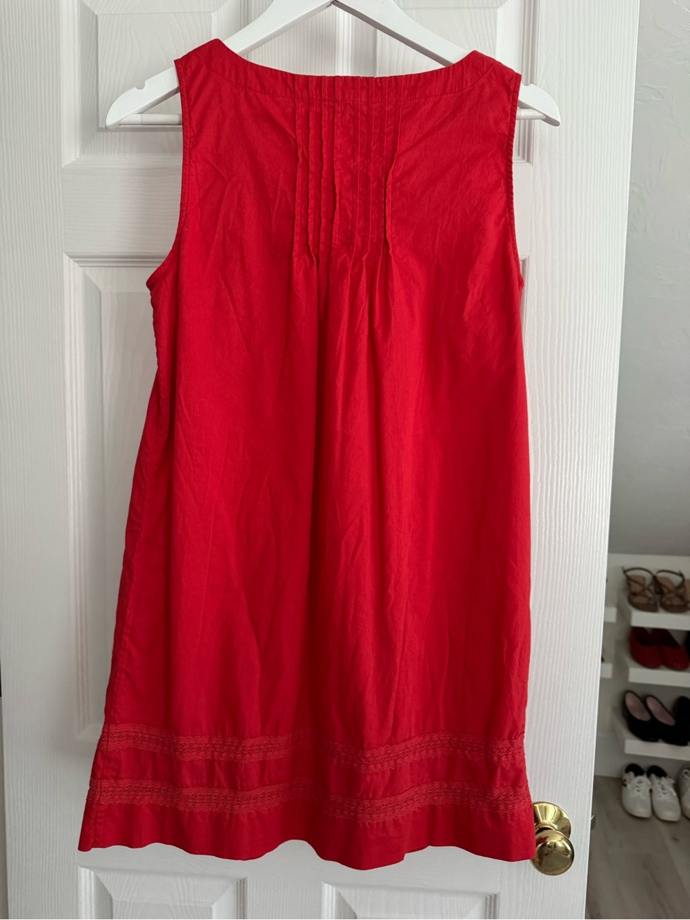 Marea EMERSON SHIFT DRESS - POPPY RED size XS - Picture 3 of 6